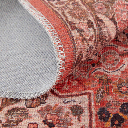 Feizy Rawlins  Terracotta Multi Transitional/Bohemian & Eclectic/Vintage