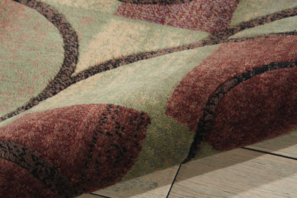 Nourison Home Expressions  Brown  Contemporary