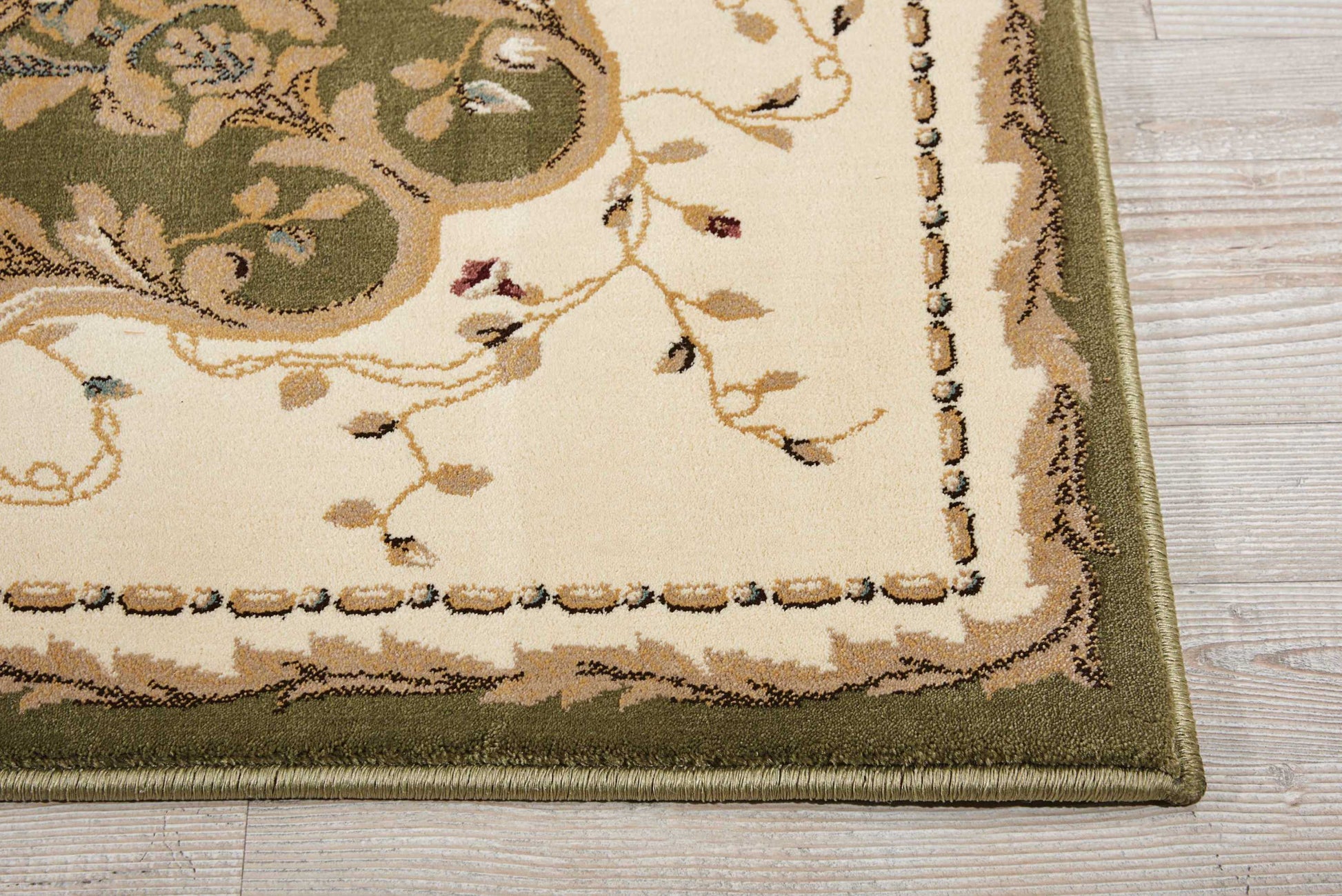 Nourison Home Bordeaux  Sage  Traditional