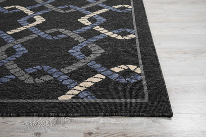 Nourison Home Caribbean  Charcoal  Transitional