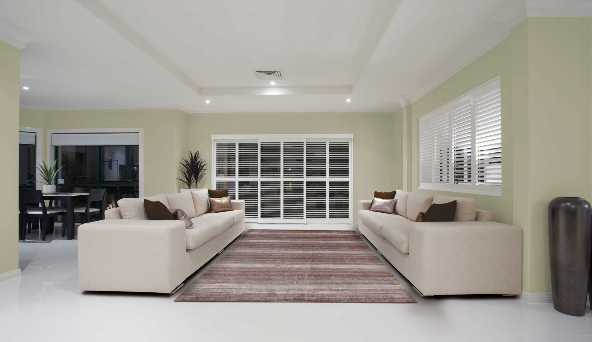 Nourison Home Aura  Amethyst  Contemporary