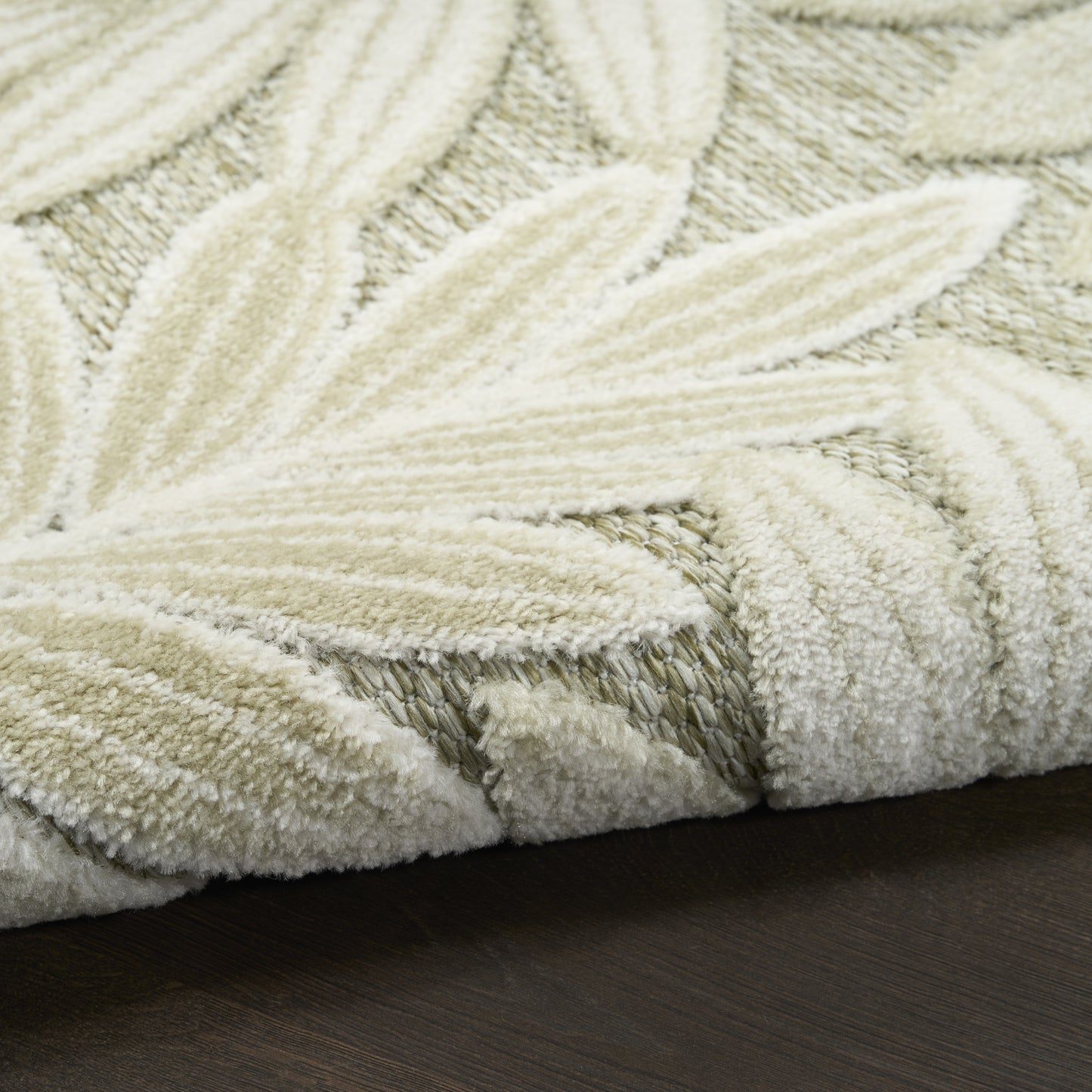 Nourison Home Aloha  Ivory Sage  Contemporary