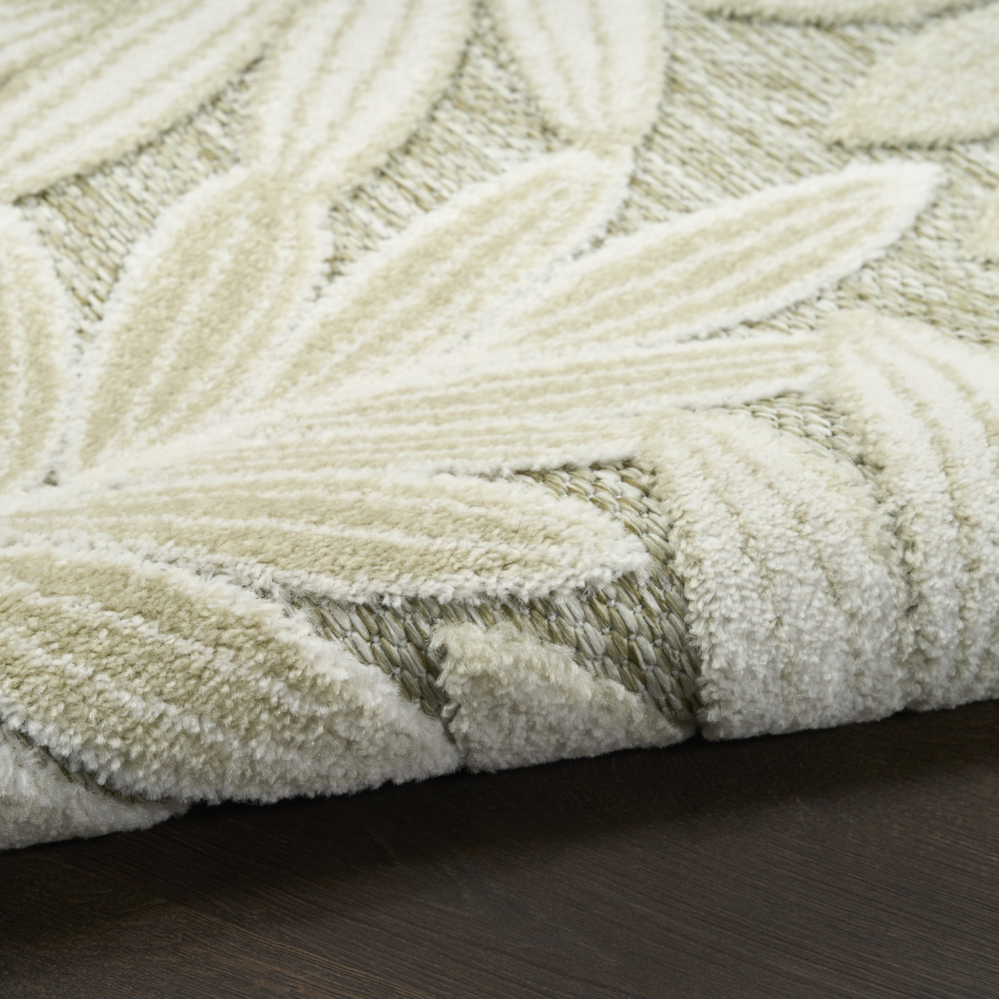 Nourison Home Aloha  Ivory Sage  Contemporary