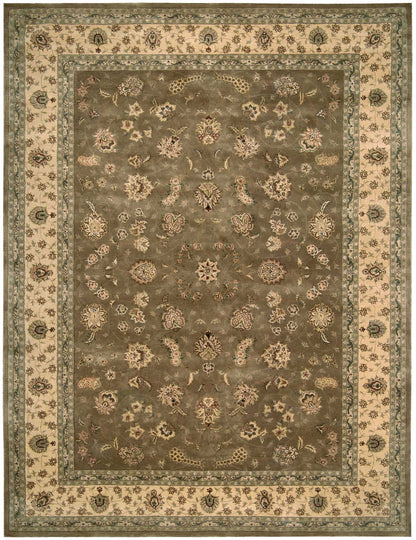 Nourison Home Nourison 2000 2003 Olive Traditional Tufted Rug