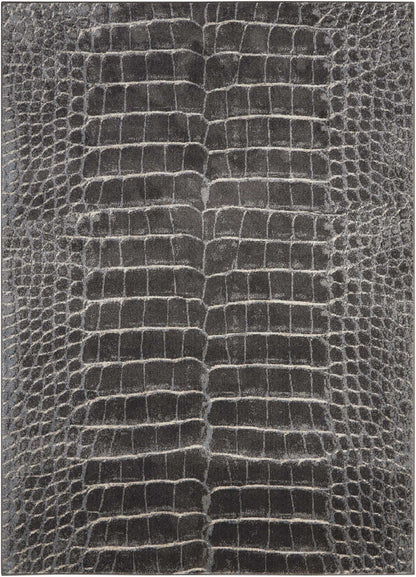 Nourison Home Maxell MAE09 Charcoal Contemporary Power-loomed Rugs