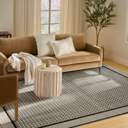 Nourison Home Nordic  Ivory Grey  Contemporary