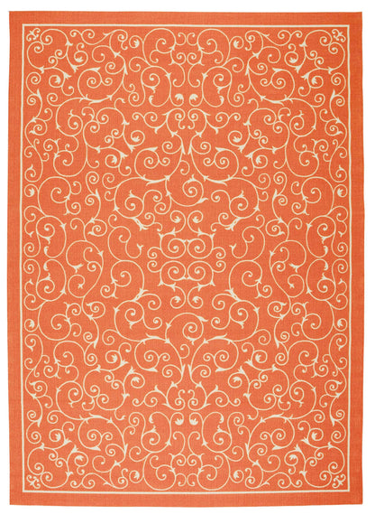 Nourison Home Home & Garden  Orange  Transitional
