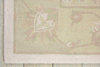 Nourison Home Zephyr  Ivory Green  Traditional