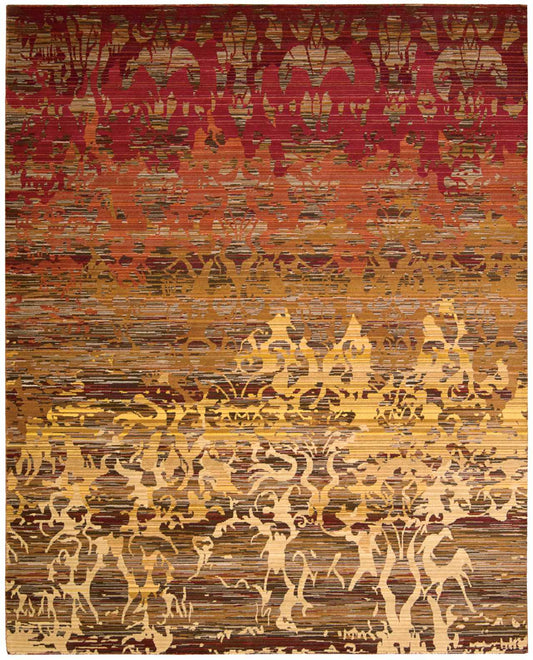 Nourison Home Rhapsody  Sunrise  Transitional