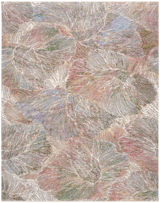 Nourison Home Vintage Harmony  Sage Multicolor  Contemporary