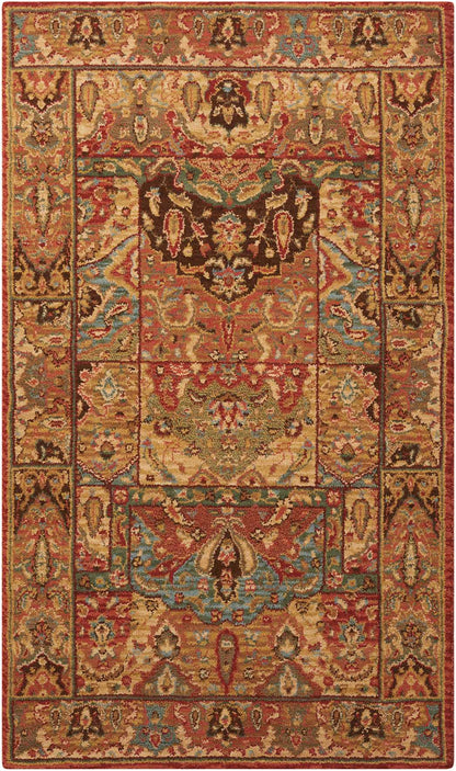 Nourison Home Living Treasures LI02 Multicolor Traditional Loom-woven Rug
