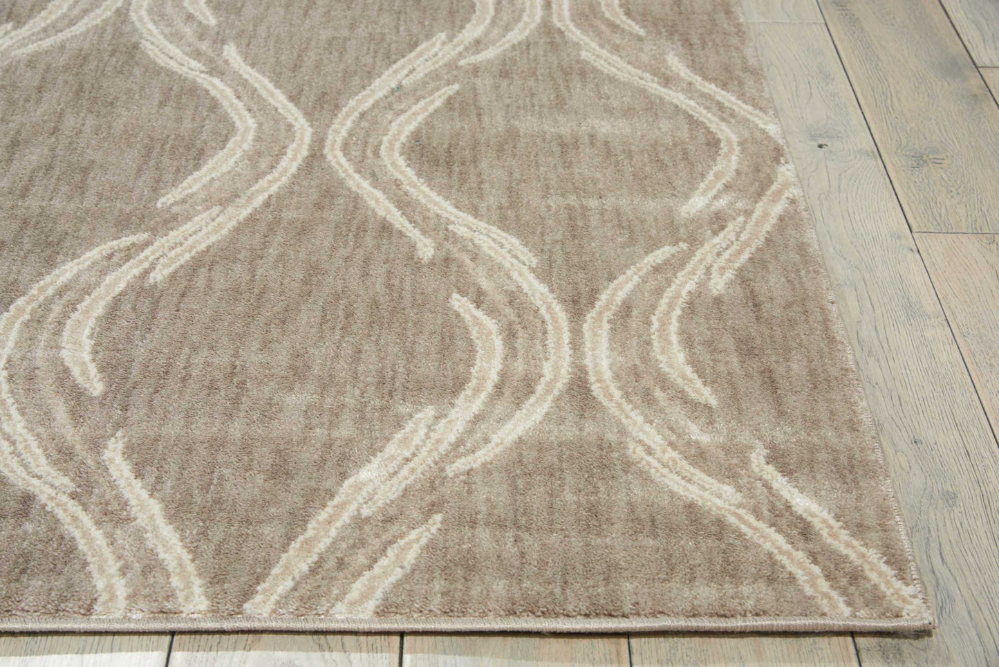 Nourison Home Tranquility  Taupe  Transitional