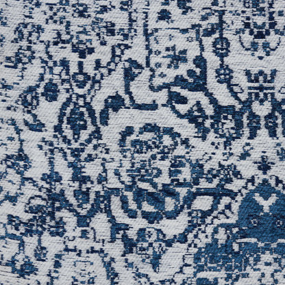 Nourison Home Damask  Ivory Navy  Transitional