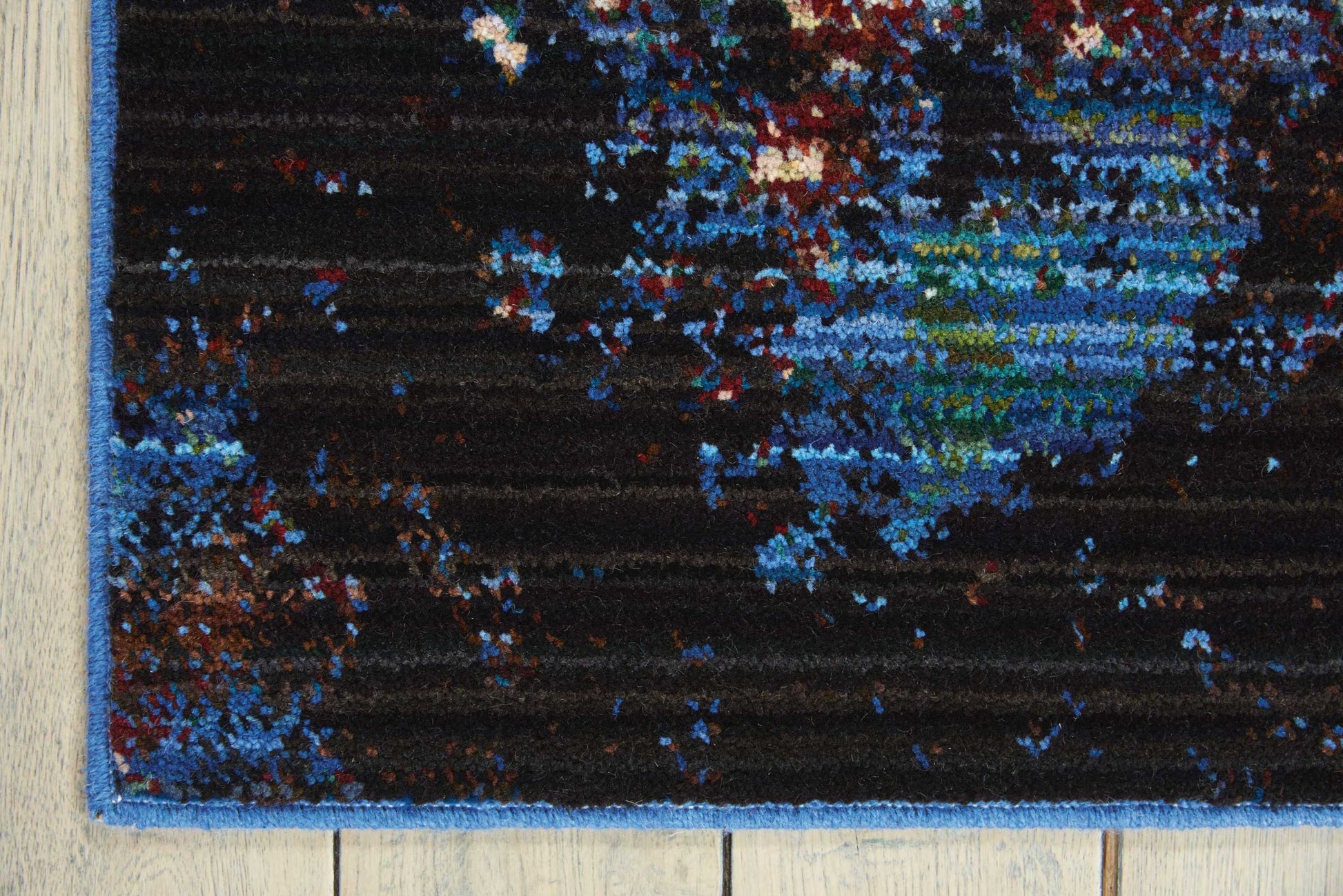 Nourison Home Chroma  Red Flare  Contemporary