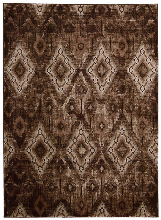 Nourison Home Karma  Chocolate  Transitional