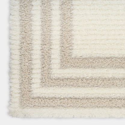 Nourison Home Pacific Shag  Ivory Beige  Contemporary