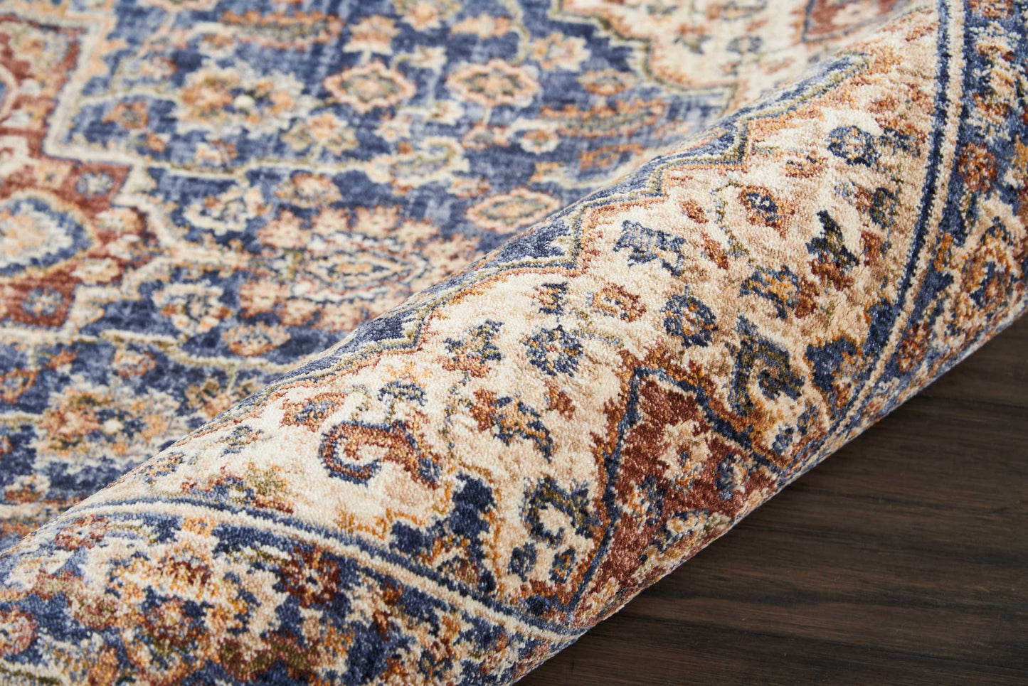 Nourison Home Lagos  Blue  Traditional