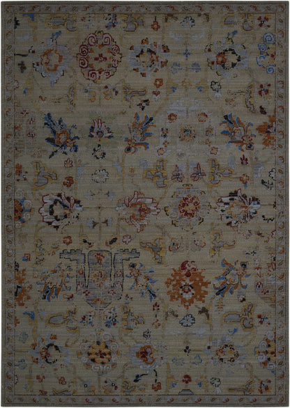 Nourison Home Timeless TML12 Taupe Traditional Loomed Rug