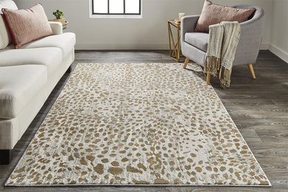 Feizy Waldor 3837F Beige Transitional Machine Woven Rug - Rugs - Feizy - Atlanta Designer Rugs