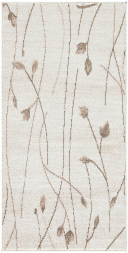 Nourison Home Grafix GRF15 Ivory Beige Contemporary Power-loomed Rug