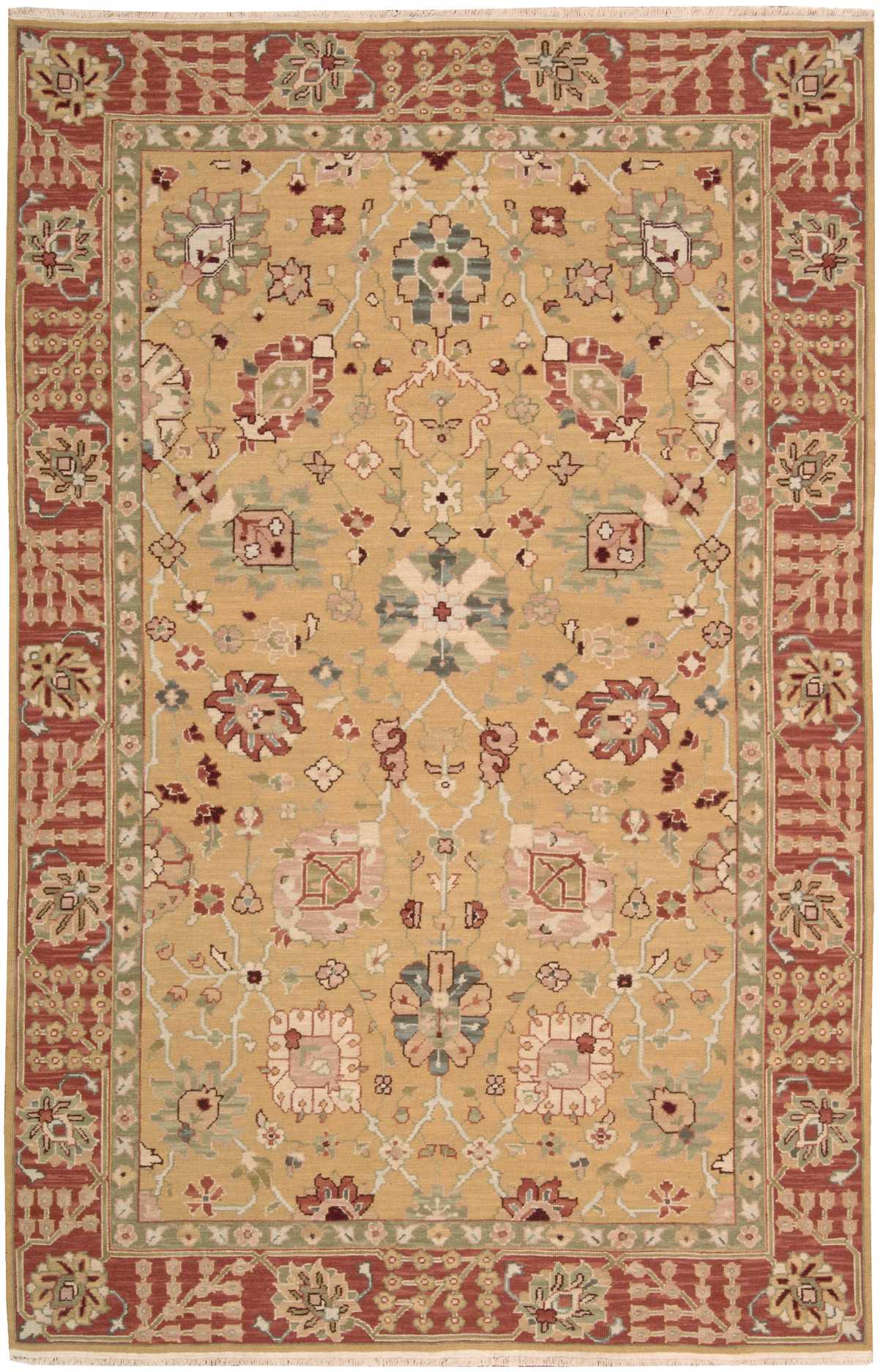 Nourison Home Nourmak S169 Gold Traditional Woven Rug