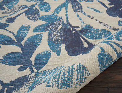 Waverly Vintage Lux  Indigo  Contemporary