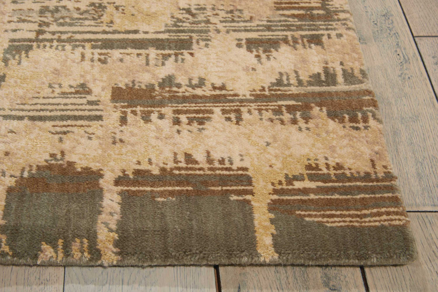 Nourison Home Silken Allure  Multicolor  Contemporary