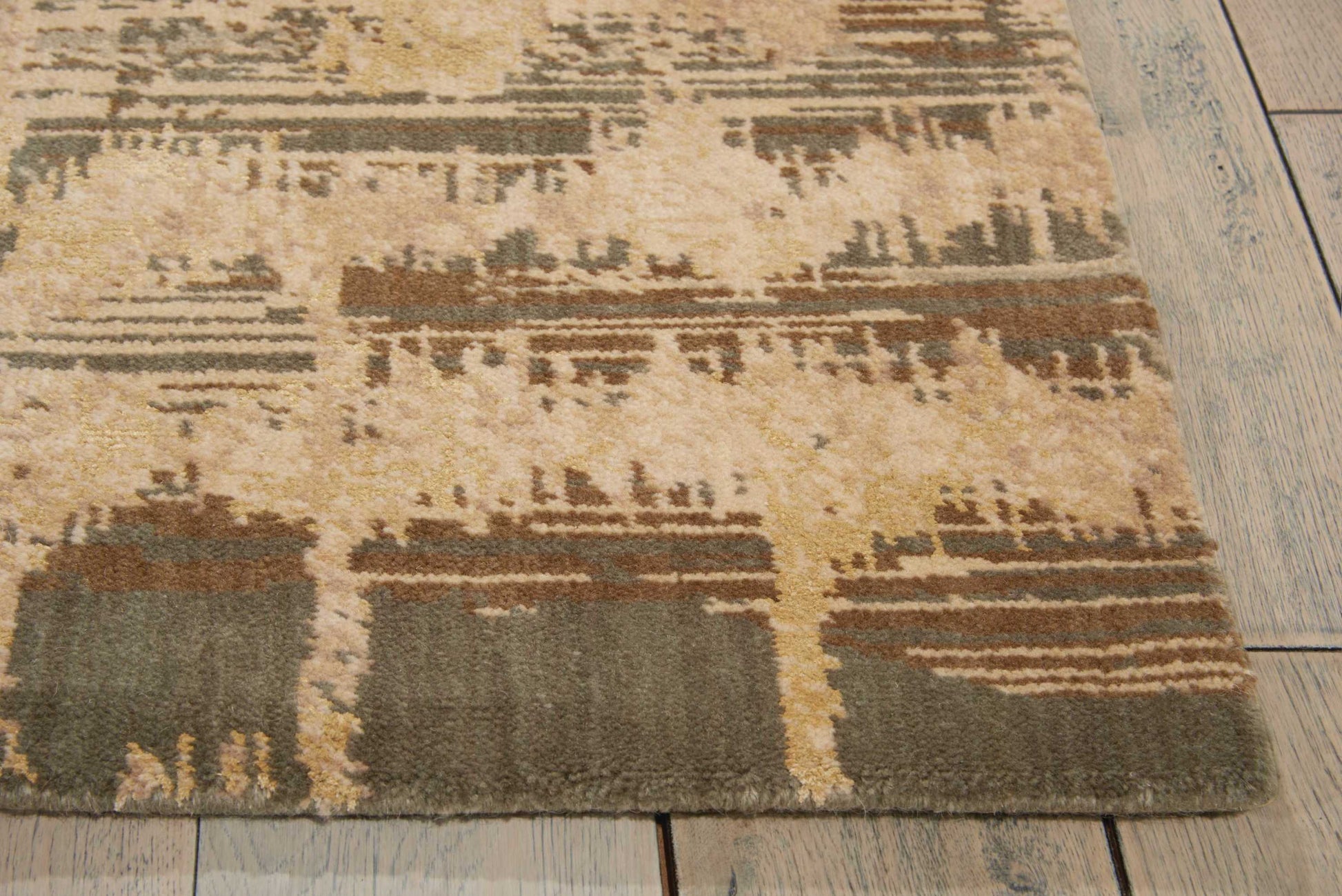 Nourison Home Silken Allure  Multicolor  Contemporary