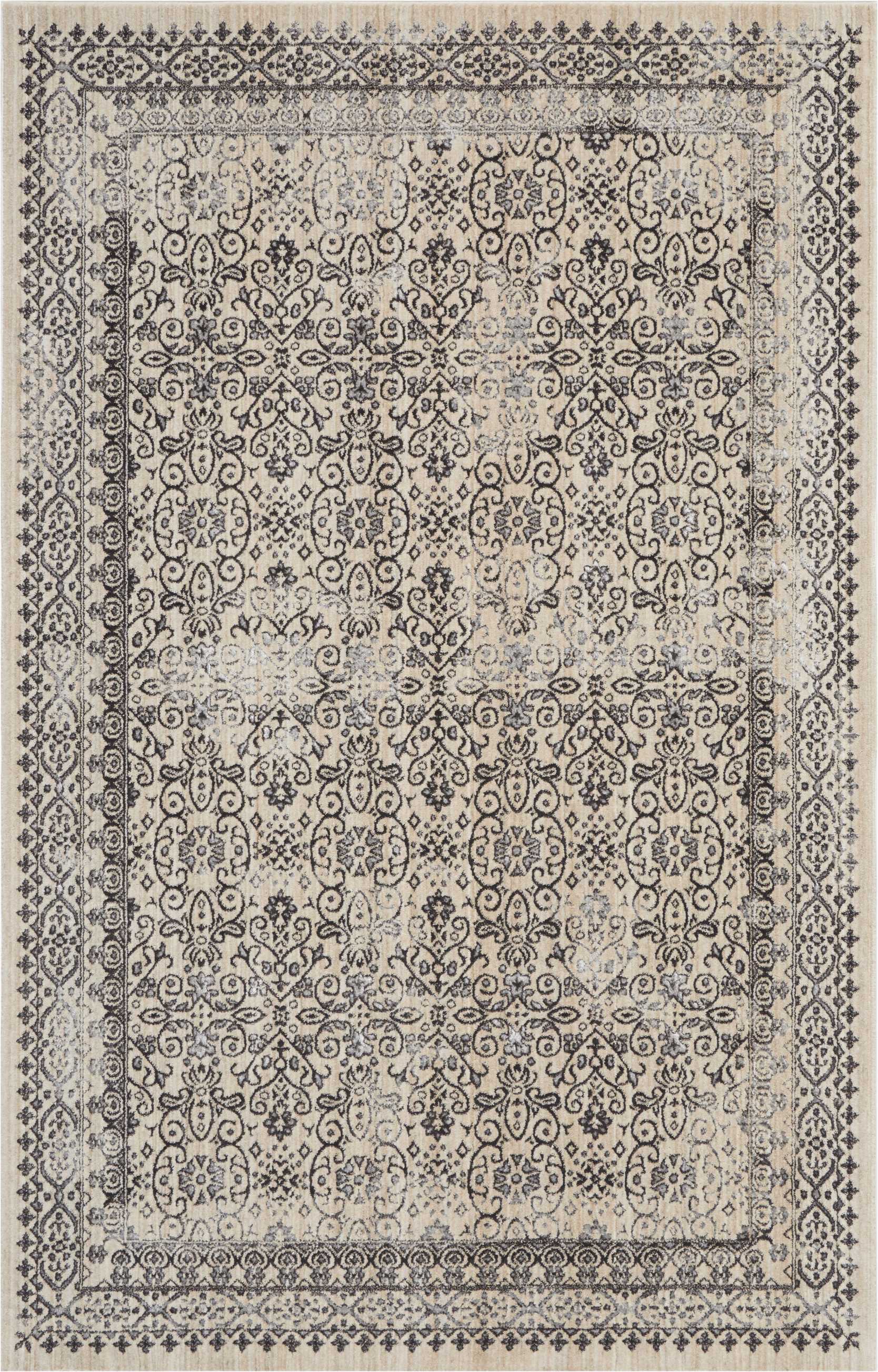 Nourison Home Silver Screen  Grey  Transitional