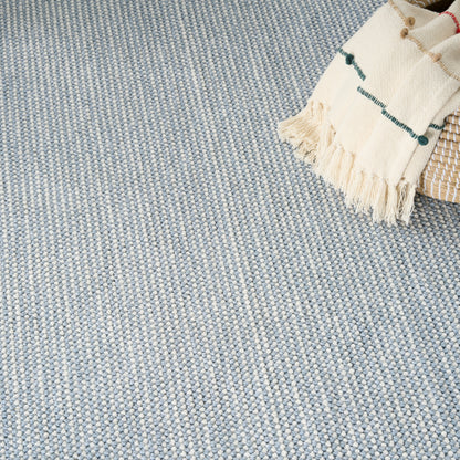 Nourison Home Natural Texture  Ivory Blue  Contemporary