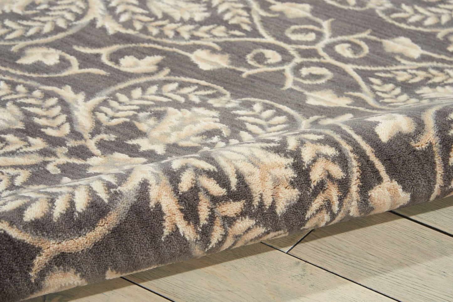 Nourison Home Riviera  Graphite  Traditional