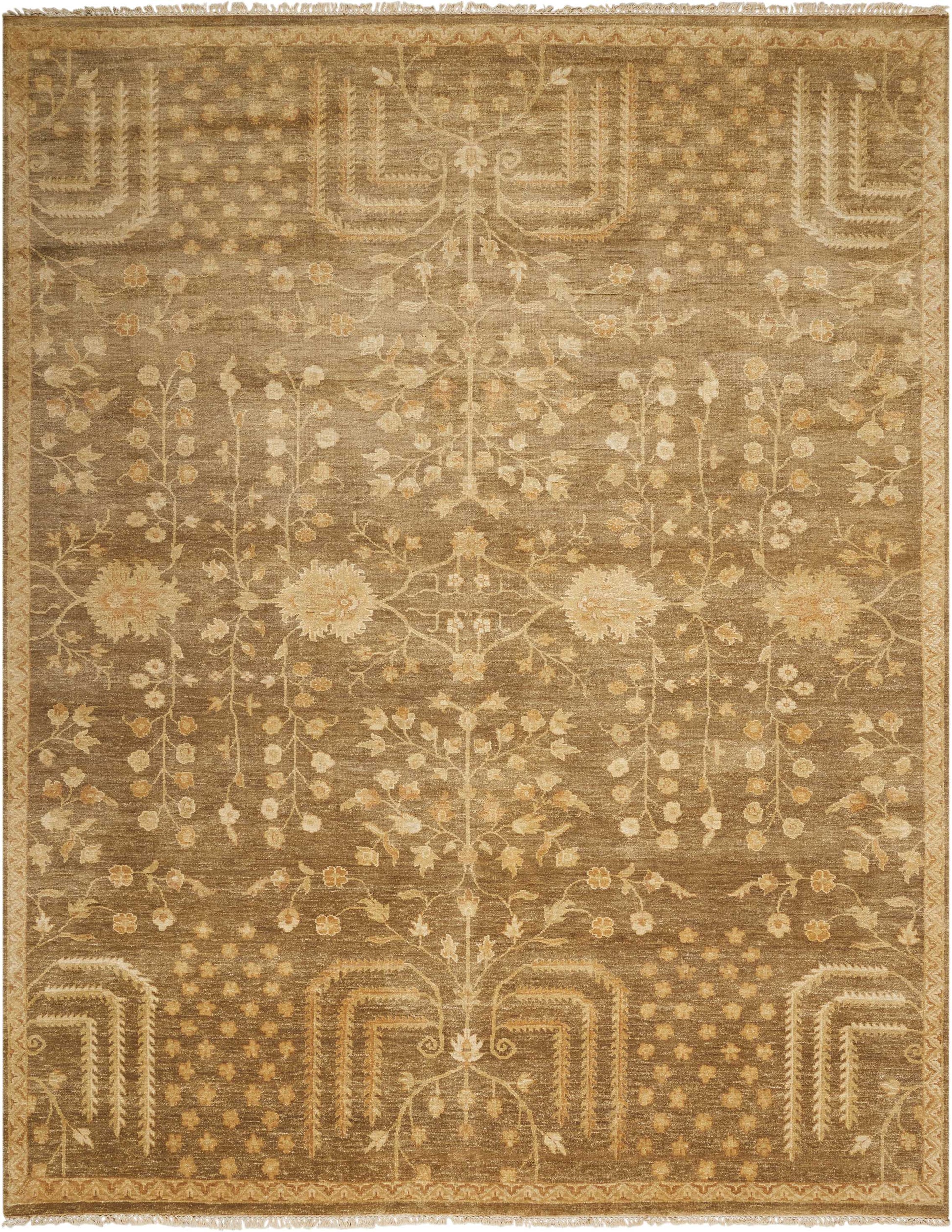 Nourison Home Grand Estate  Mushroom  Traditional