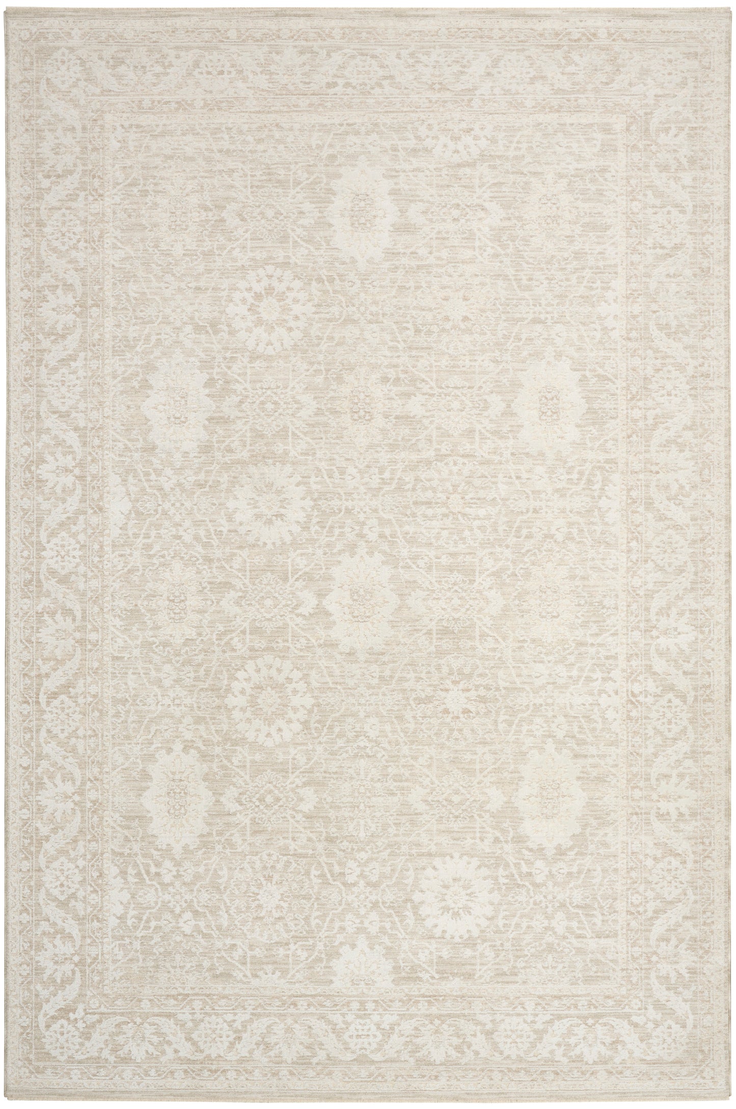 Nourison Home Envy EVV05 Cream Traditional Machine Woven Rug