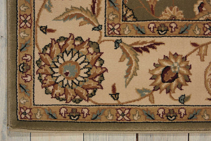 Nourison Home Persian Crown  Green  Traditional