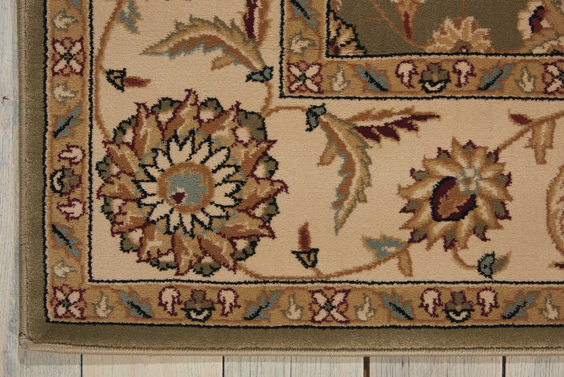 Nourison Home Persian Crown  Green  Traditional