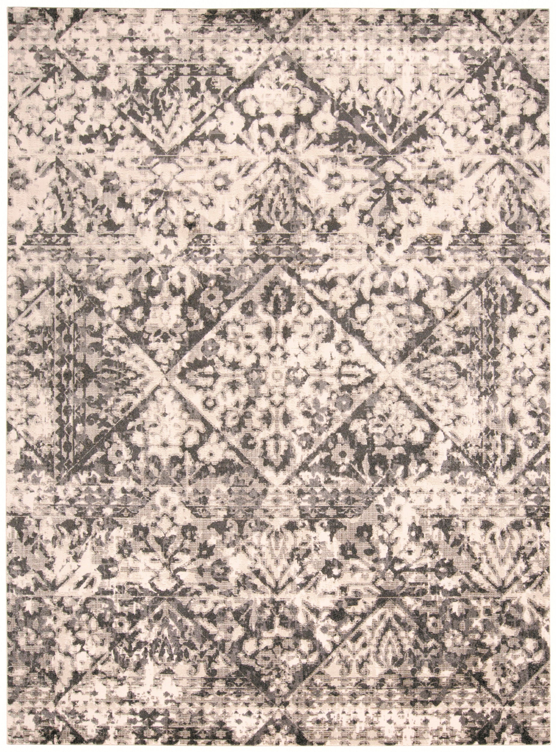 Feizy Rugs Kano 3876F Charcoal Transitional/Bohemian & Eclect  Rug