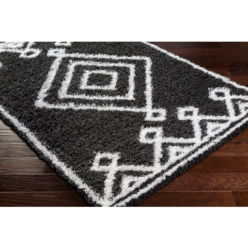 Surya Urban Shag USG-2313 Black Modern  Rug