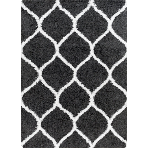 Surya Urban Shag USG-2322 Black Cottage  Rug