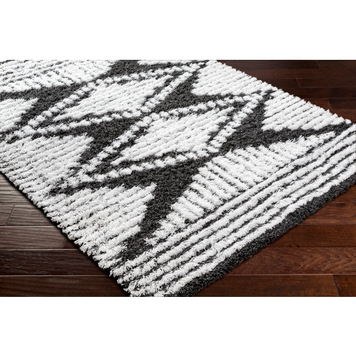 Surya Urban Shag USG-2329 Black Global  Rug