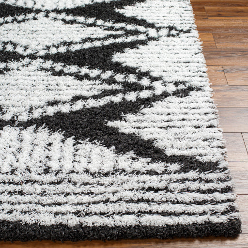 Surya Urban Shag USG-2329 Black Global  Rug