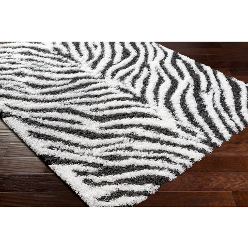 Surya Urban Shag USG-2336 Black Modern  Rug