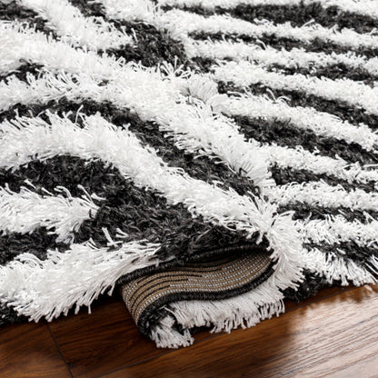 Surya Urban Shag USG-2336 Black Modern  Rug