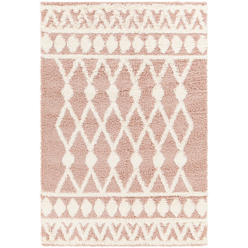 Surya Urban Shag USG-2337 Dusty Pink Modern  Rug