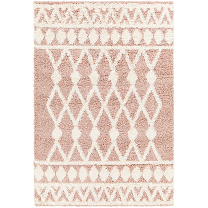 Surya Urban Shag USG-2337 Dusty Pink Modern  Rug