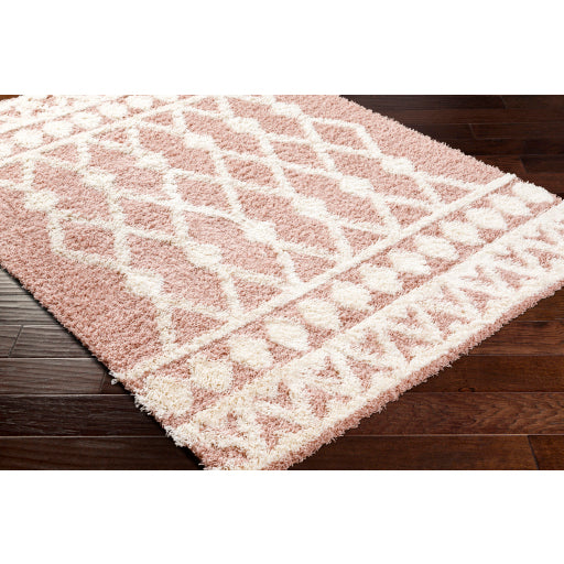 Surya Urban Shag USG-2337 Dusty Pink Modern  Rug