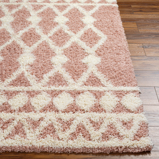 Surya Urban Shag USG-2337 Dusty Pink Modern  Rug
