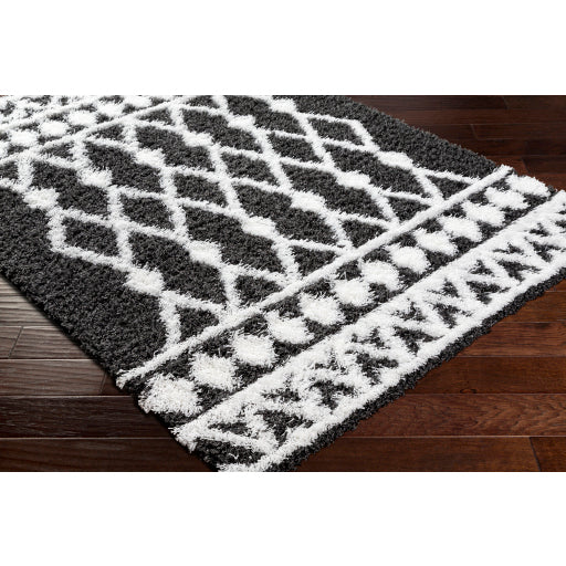 Surya Urban Shag USG-2338 Black Modern  Rug