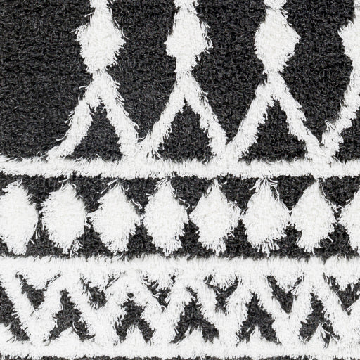 Surya Urban Shag USG-2338 Black Modern  Rug