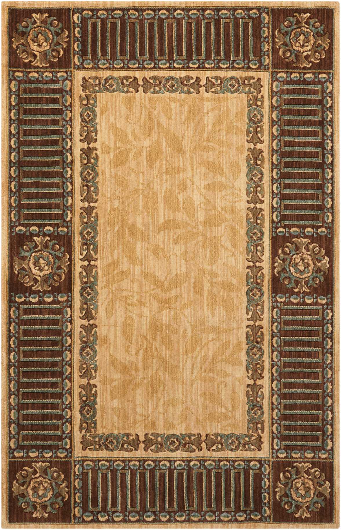 Nourison Home Vallencierre VA27 Beige Traditional Loomed Rug