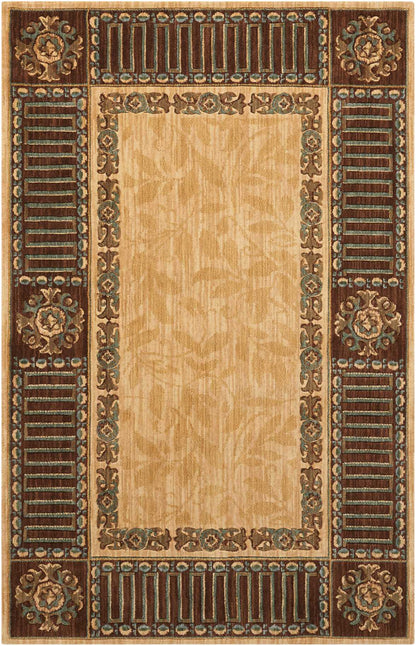 Nourison Home Vallencierre VA27 Beige Traditional Loomed Rug